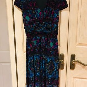 Women’s Cap Sleeve  ultimate-colored Dress